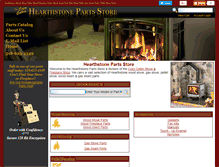 Tablet Screenshot of hearthstoneparts.com